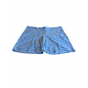 Women's Gap Shorts Boyfriend Roll-Up Stripe